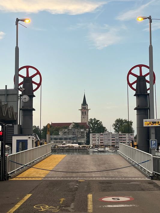 Romanshorn Sommer-Set – 7 Postkarten von Autofähre - Sternenhimmel